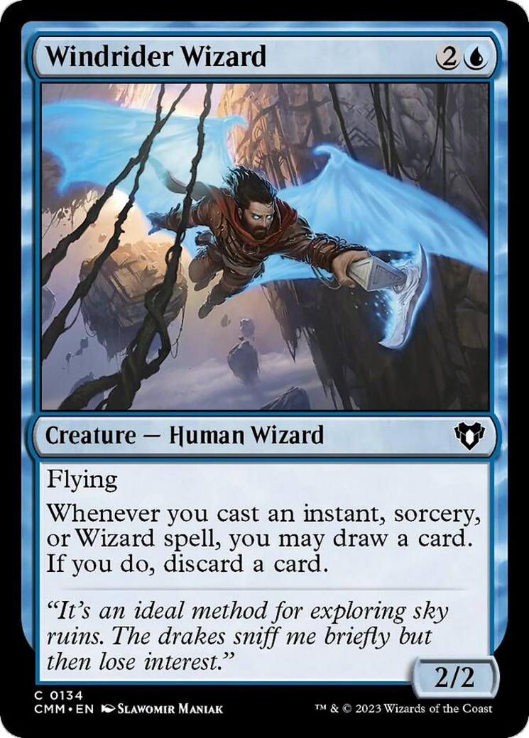 Windrider Wizard [Commander Masters] - Magic: The Gathering - Card Brawlers | Quebec | Canada |