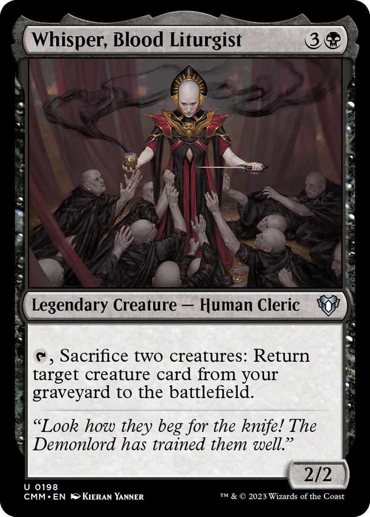 Whisper, Blood Liturgist [Commander Masters] - Magic: The Gathering - Card Brawlers | Quebec | Canada |