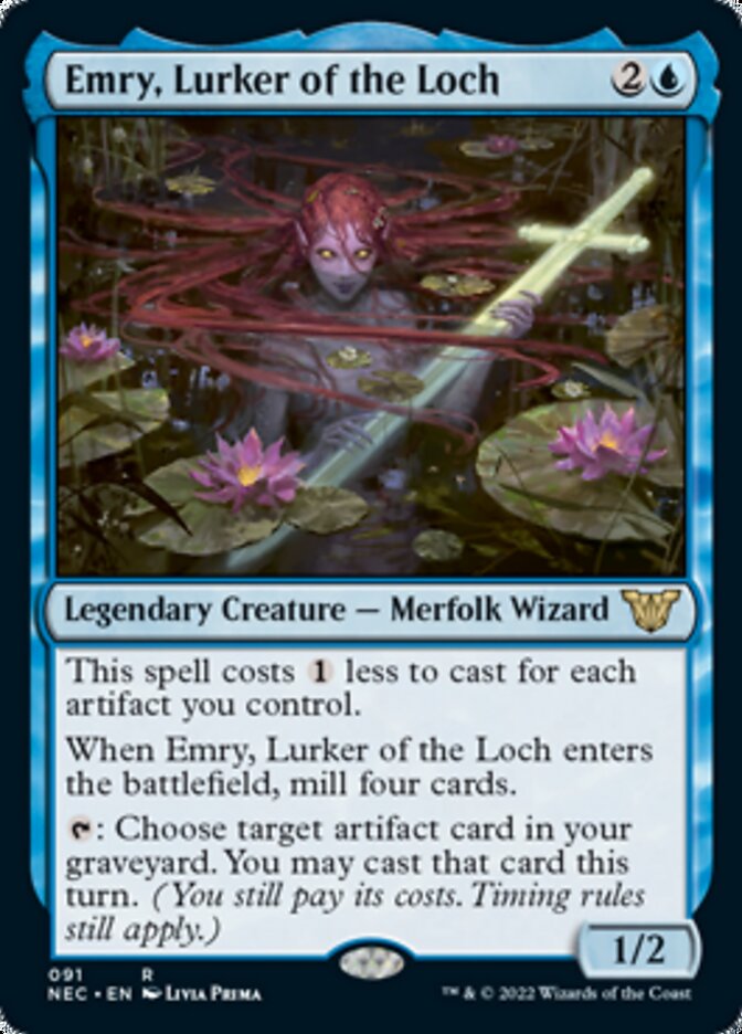 Emry, Lurker of the Loch [Kamigawa: Neon Dynasty Commander] - Magic: The Gathering - Card Brawlers | Quebec | Canada |