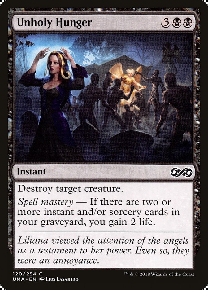 Unholy Hunger [Ultimate Masters] - Magic: The Gathering - Card Brawlers | Quebec | Canada |