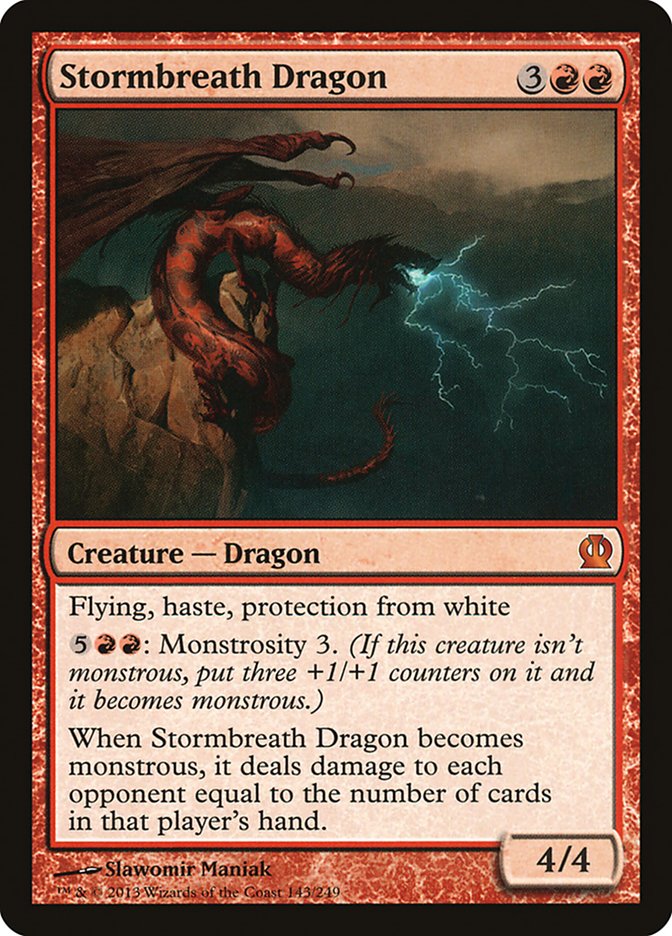 Stormbreath Dragon [Theros] - Magic: The Gathering - Card Brawlers | Quebec | Canada |