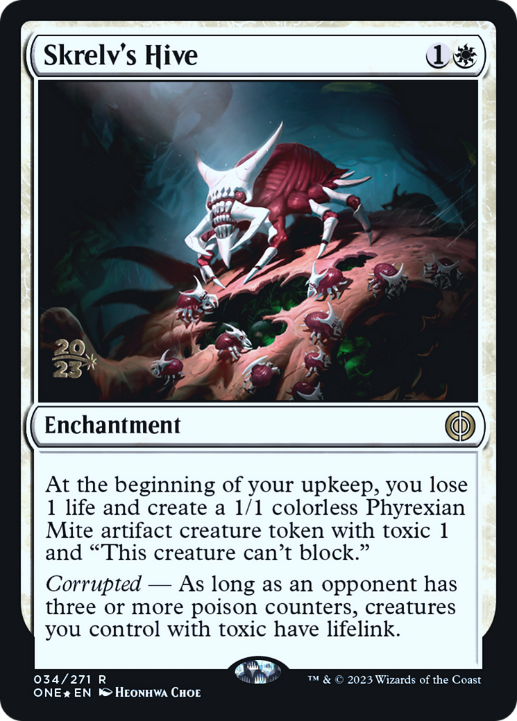 Skrelv's Hive [Phyrexia: All Will Be One Prerelease Promos] - Magic: The Gathering - Card Brawlers | Quebec | Canada |