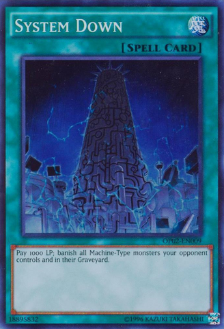 System Down [OP02-EN009] Super Rare - Yu-Gi-Oh! - Card Brawlers | Quebec | Canada |