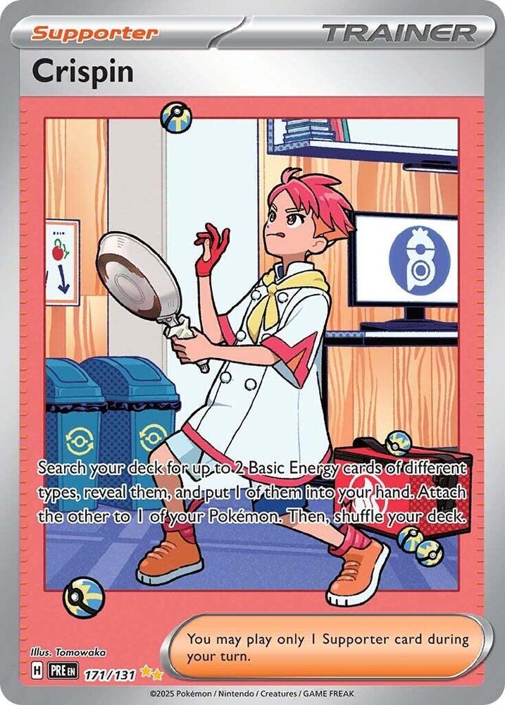 Crispin (171/131) [Scarlet & Violet: Prismatic Evolutions] - Pokémon - Card Brawlers | Quebec | Canada |