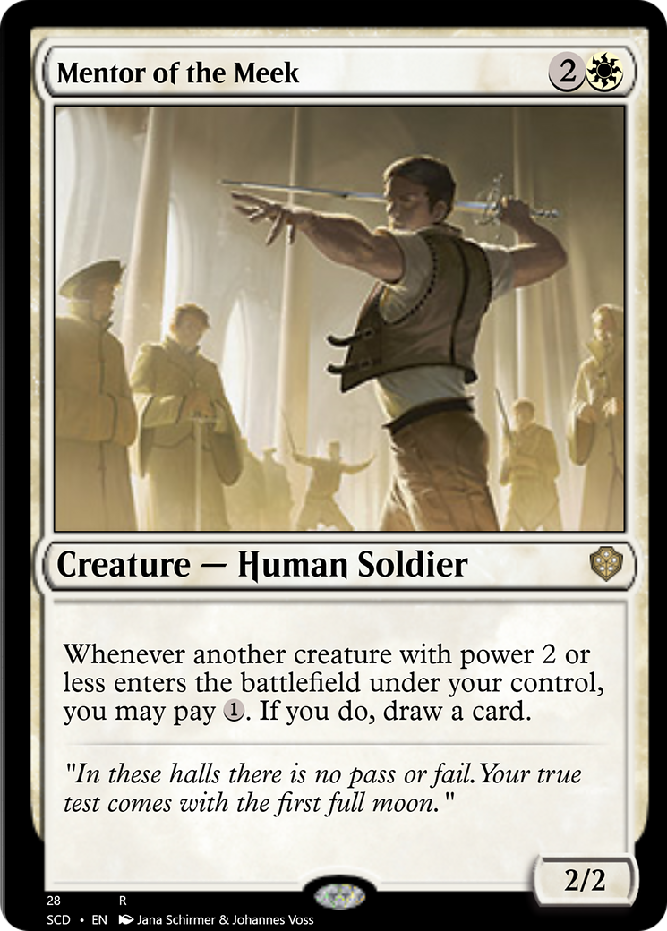 Mentor of the Meek [Starter Commander Decks] - Magic: The Gathering - Card Brawlers | Quebec | Canada |
