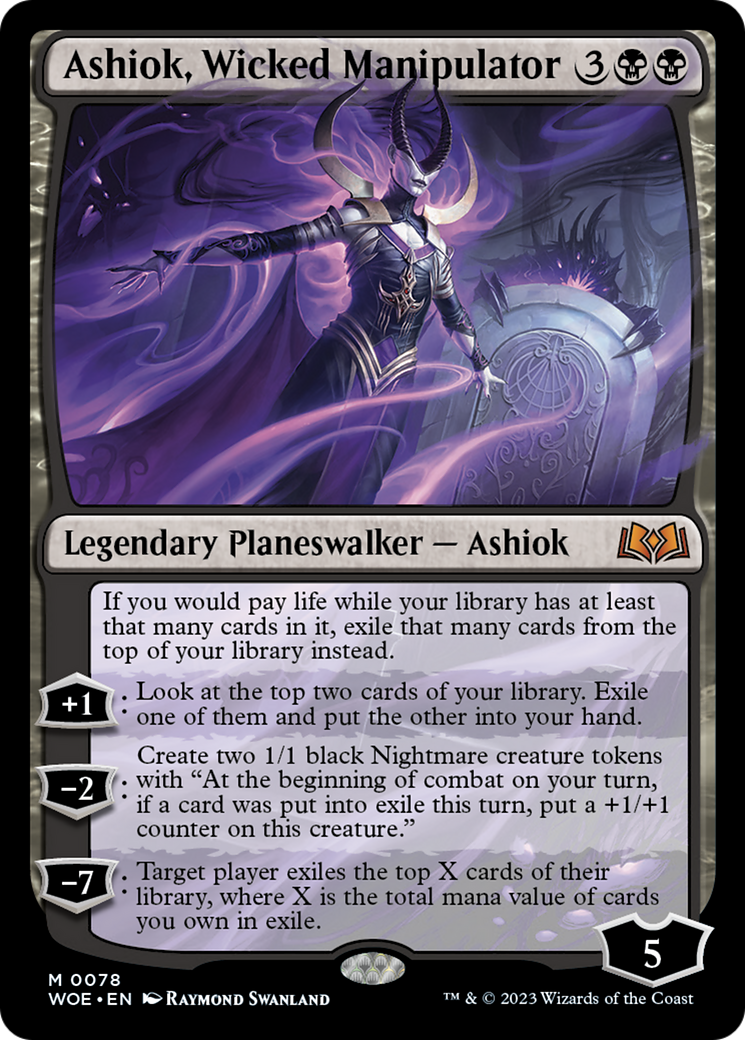 Ashiok, Wicked Manipulator [Wilds of Eldraine] - Magic: The Gathering - Card Brawlers | Quebec | Canada |