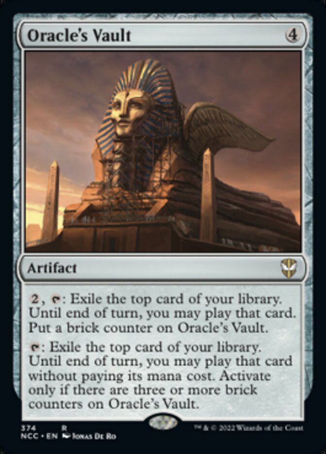 Oracle's Vault [Streets of New Capenna Commander] - Magic: The Gathering - Card Brawlers | Quebec | Canada |
