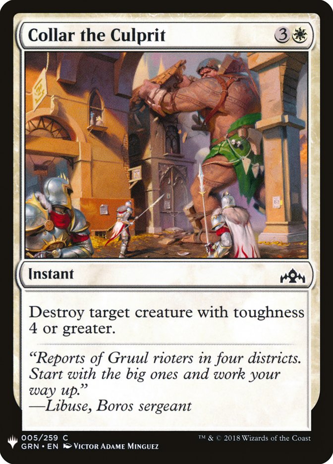 Collar the Culprit [Mystery Booster] - Magic: The Gathering - Card Brawlers | Quebec | Canada |