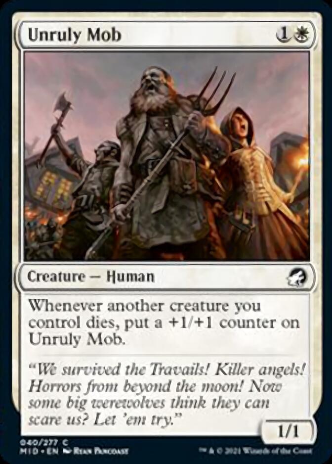 Unruly Mob [Innistrad: Midnight Hunt] - Magic: The Gathering - Card Brawlers | Quebec | Canada |