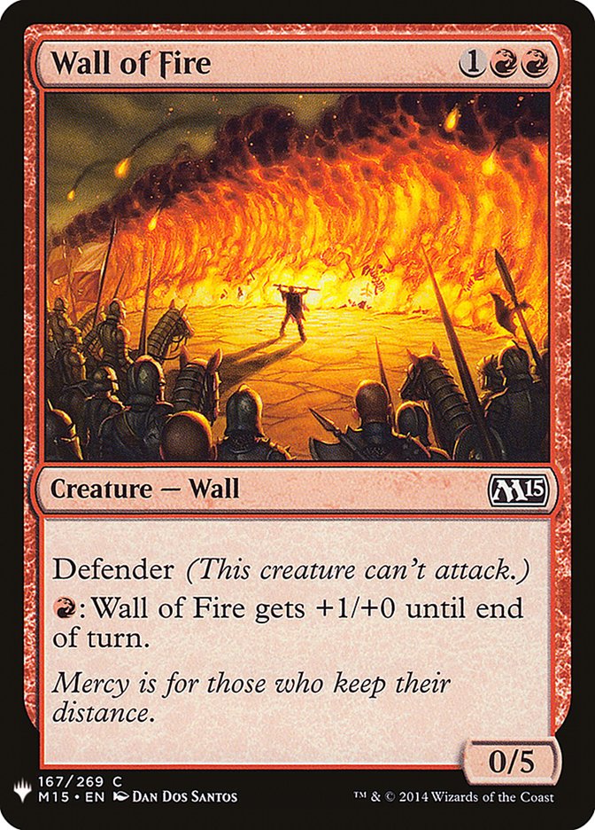 Wall of Fire [Mystery Booster] - Magic: The Gathering - Card Brawlers | Quebec | Canada |