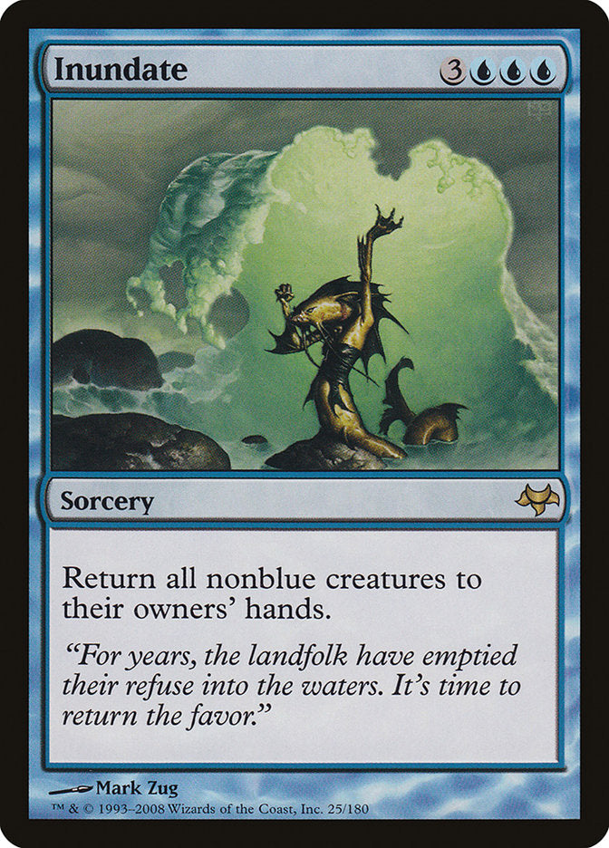 Inundate [Eventide] - Magic: The Gathering - Card Brawlers | Quebec | Canada |