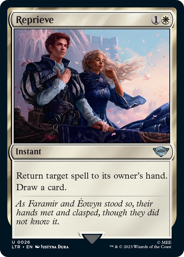 Reprieve [The Lord of the Rings: Tales of Middle-Earth] - Magic: The Gathering - Card Brawlers | Quebec | Canada |