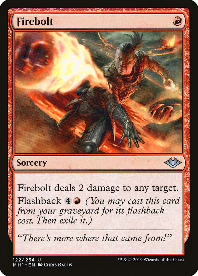 Firebolt [Modern Horizons] - Magic: The Gathering - Card Brawlers | Quebec | Canada |
