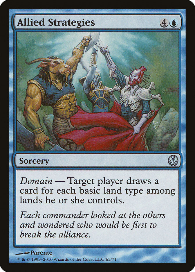 Allied Strategies [Duel Decks: Phyrexia vs. the Coalition] - Magic: The Gathering - Card Brawlers | Quebec | Canada |