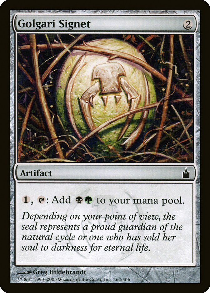 Golgari Signet [Ravnica: City of Guilds] - Magic: The Gathering - Card Brawlers | Quebec | Canada |