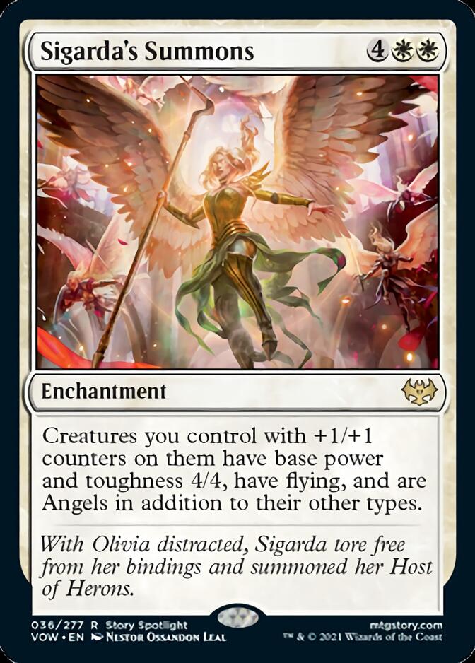 Sigarda's Summons [Innistrad: Crimson Vow] - Magic: The Gathering - Card Brawlers | Quebec | Canada |