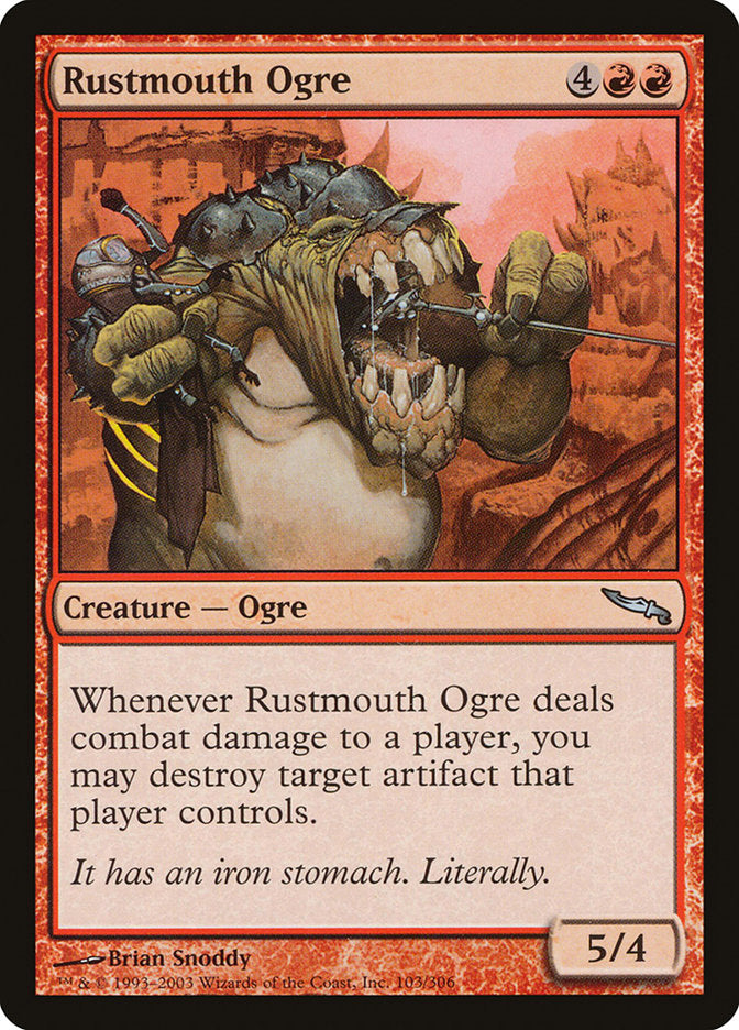 Rustmouth Ogre [Mirrodin] - Magic: The Gathering - Card Brawlers | Quebec | Canada |