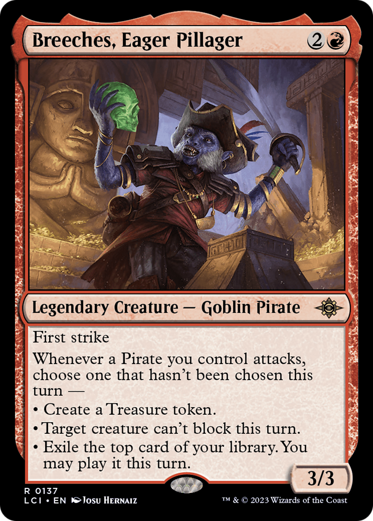 Breeches, Eager Pillager [The Lost Caverns of Ixalan] - Magic: The Gathering - Card Brawlers | Quebec | Canada |