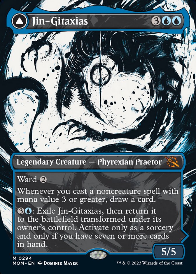 Jin-Gitaxias // The Great Synthesis (Showcase Planar Booster Fun) [March of the Machine] - Magic: The Gathering - Card Brawlers | Quebec | Canada |