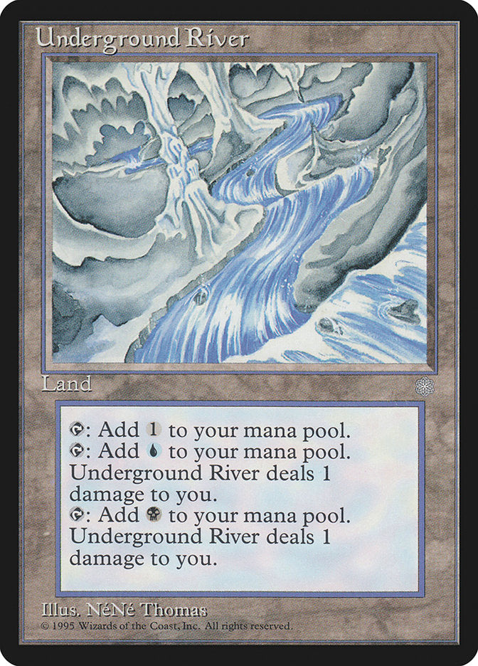 Underground River [Ice Age] - Magic: The Gathering - Card Brawlers | Quebec | Canada |