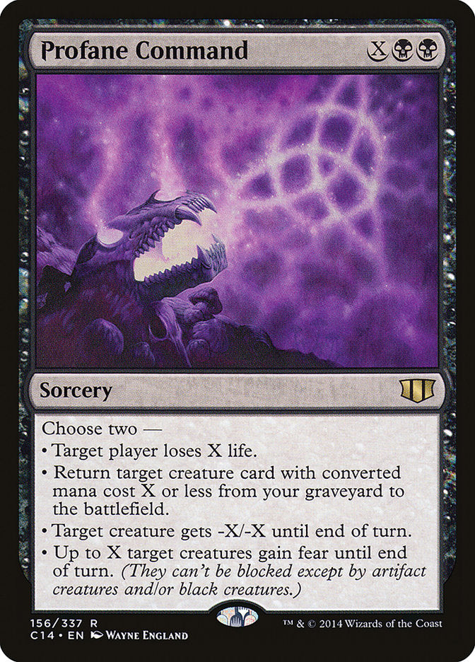 Profane Command [Commander 2014] - Magic: The Gathering - Card Brawlers | Quebec | Canada |