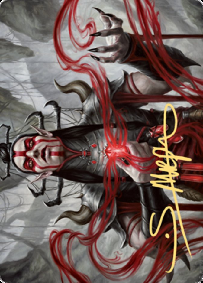 Malakir Blood-Priest Art Card (Gold-Stamped Signature) [Zendikar Rising Art Series] - Magic: The Gathering - Card Brawlers | Quebec | Canada |
