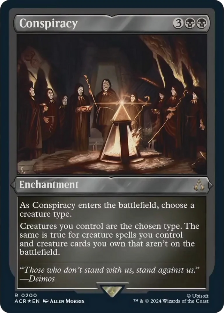 Conspiracy (Foil Etched) [Assassin's Creed] - Magic: The Gathering - Card Brawlers | Quebec | Canada |