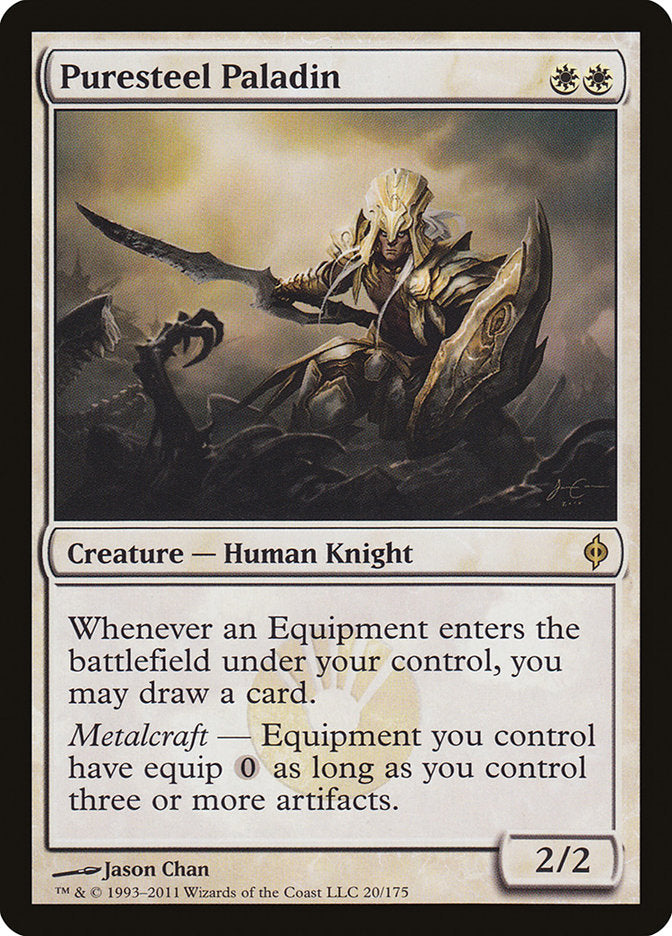 Puresteel Paladin [New Phyrexia] - Magic: The Gathering - Card Brawlers | Quebec | Canada |