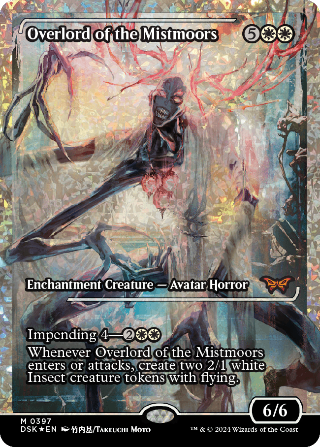 Overlord of the Mistmoors (Japan Showcase Fracture Foil) [Duskmourn: House of Horror] - Magic: The Gathering - Card Brawlers | Quebec | Canada |