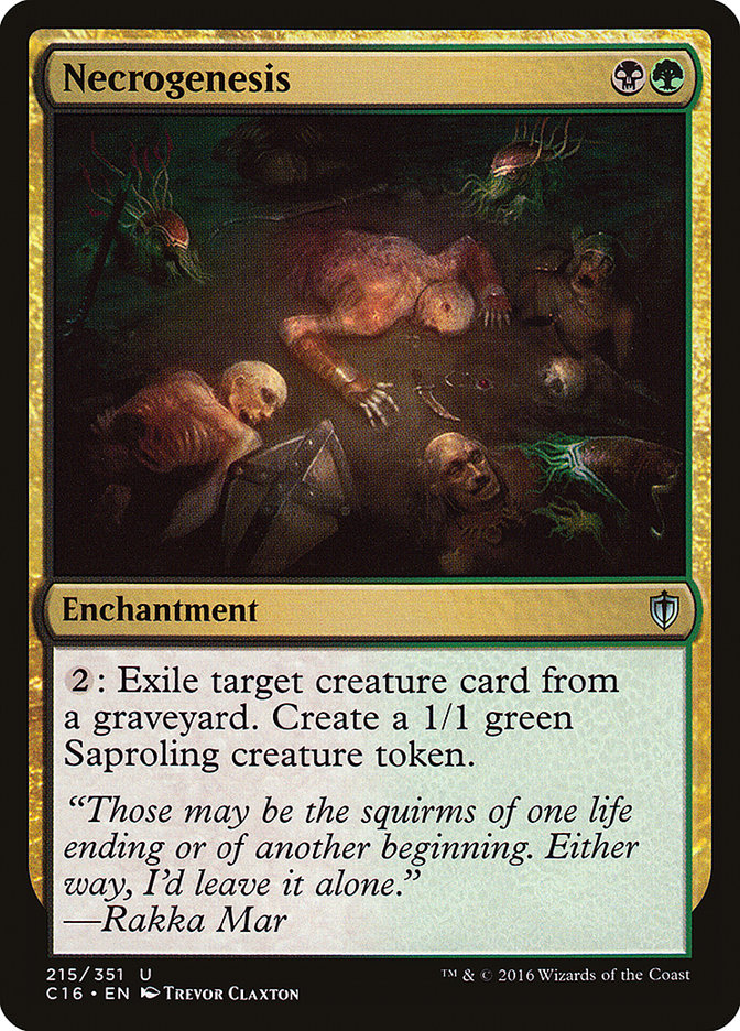 Necrogenesis [Commander 2016] - Magic: The Gathering - Card Brawlers | Quebec | Canada |