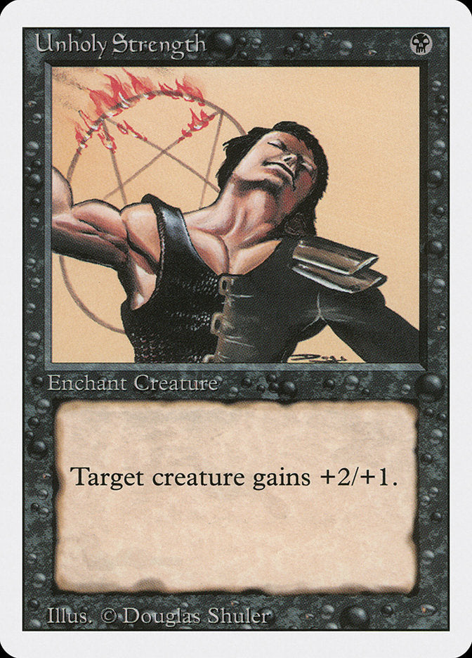 Unholy Strength [Revised Edition] - Magic: The Gathering - Card Brawlers | Quebec | Canada |
