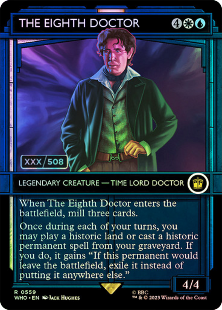 The Eighth Doctor (Serial Numbered) [Doctor Who] - Magic: The Gathering - Card Brawlers | Quebec | Canada |