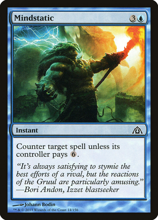 Mindstatic [Dragon's Maze] - Magic: The Gathering - Card Brawlers | Quebec | Canada |