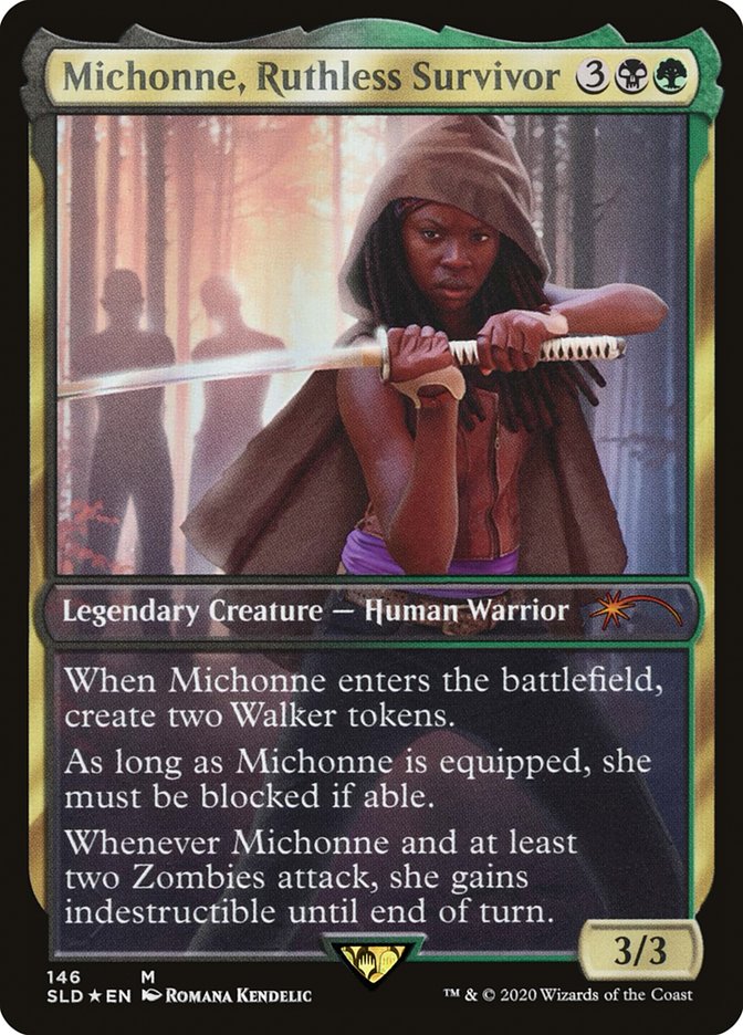 Michonne, Ruthless Survivor [Secret Lair Drop Series] - Magic: The Gathering - Card Brawlers | Quebec | Canada |
