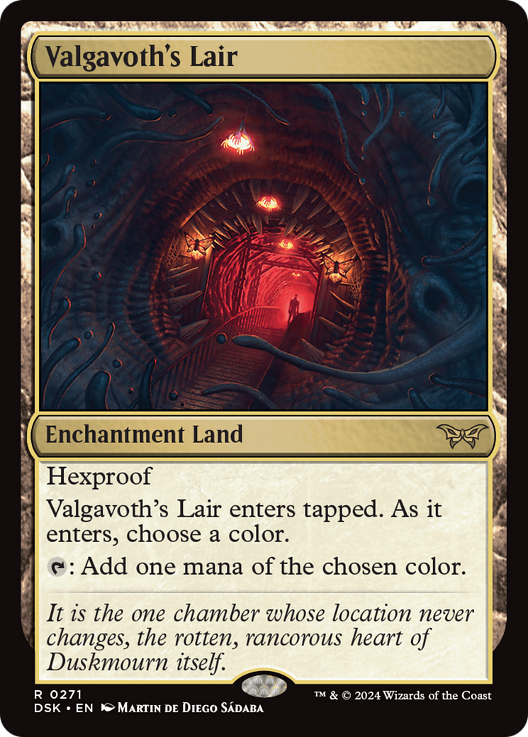 Valgavoth's Lair [Duskmourn: House of Horror] - Magic: The Gathering - Card Brawlers | Quebec | Canada |