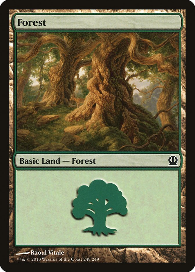 Forest (249) [Theros] - Magic: The Gathering - Card Brawlers | Quebec | Canada |