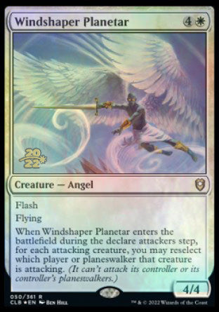 Windshaper Planetar [Commander Legends: Battle for Baldur's Gate Prerelease Promos] - Magic: The Gathering - Card Brawlers | Quebec | Canada |