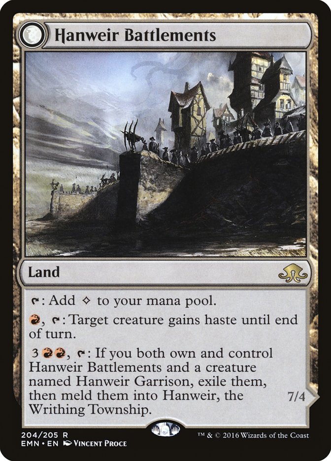 Hanweir Battlements [Eldritch Moon] - Magic: The Gathering - Card Brawlers | Quebec | Canada |