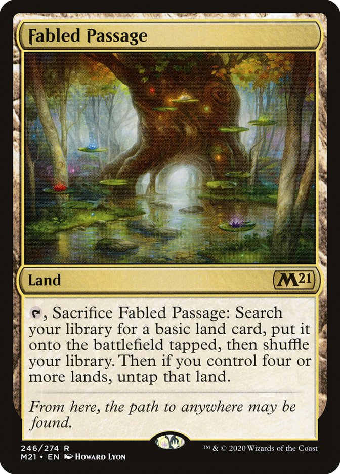 Fabled Passage [Core Set 2021] - Magic: The Gathering - Card Brawlers | Quebec | Canada |