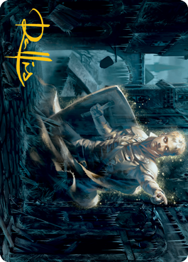 Dennick, Pious Apparition Art Card (Gold-Stamped Signature) [Innistrad: Midnight Hunt Art Series] - Magic: The Gathering - Card Brawlers | Quebec | Canada |