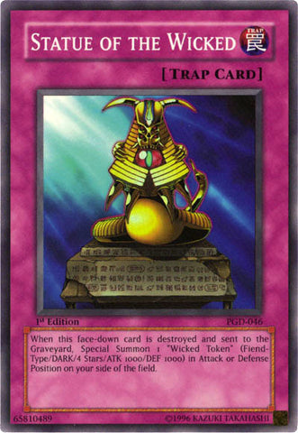 Statue of the Wicked [PGD-046] Super Rare - Yu-Gi-Oh! - Card Brawlers | Quebec | Canada |