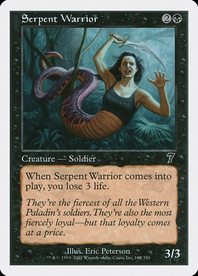 Serpent Warrior [Seventh Edition] - Magic: The Gathering - Card Brawlers | Quebec | Canada |