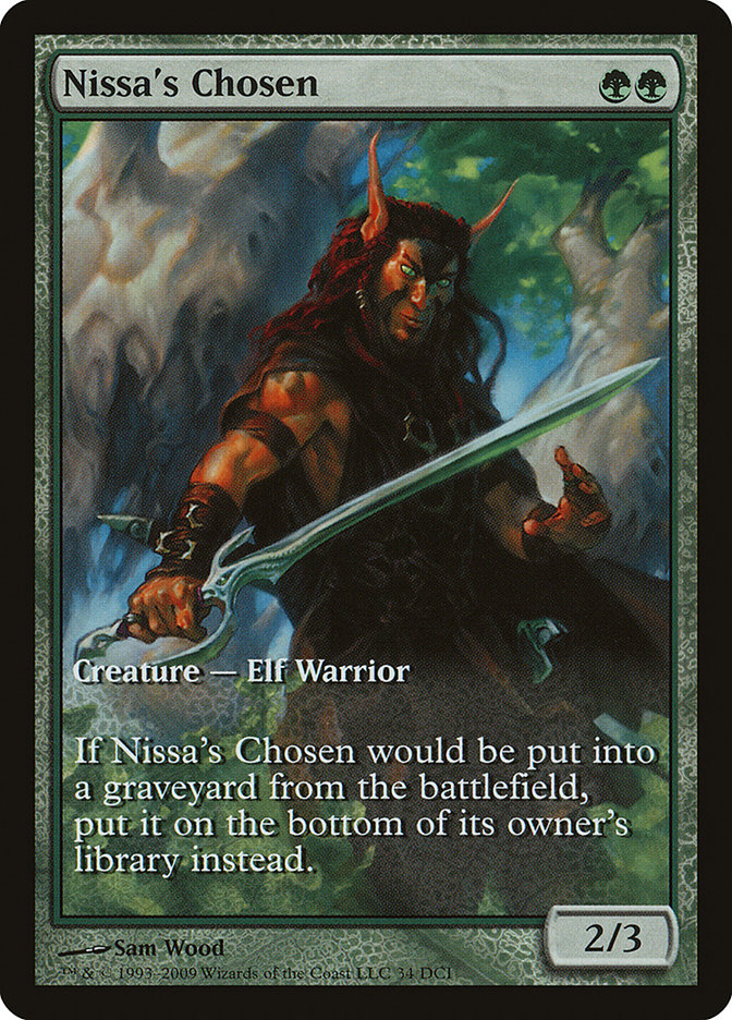Nissa's Chosen (Game Day) (Extended Art) [Zendikar Promos] - Magic: The Gathering - Card Brawlers | Quebec | Canada |