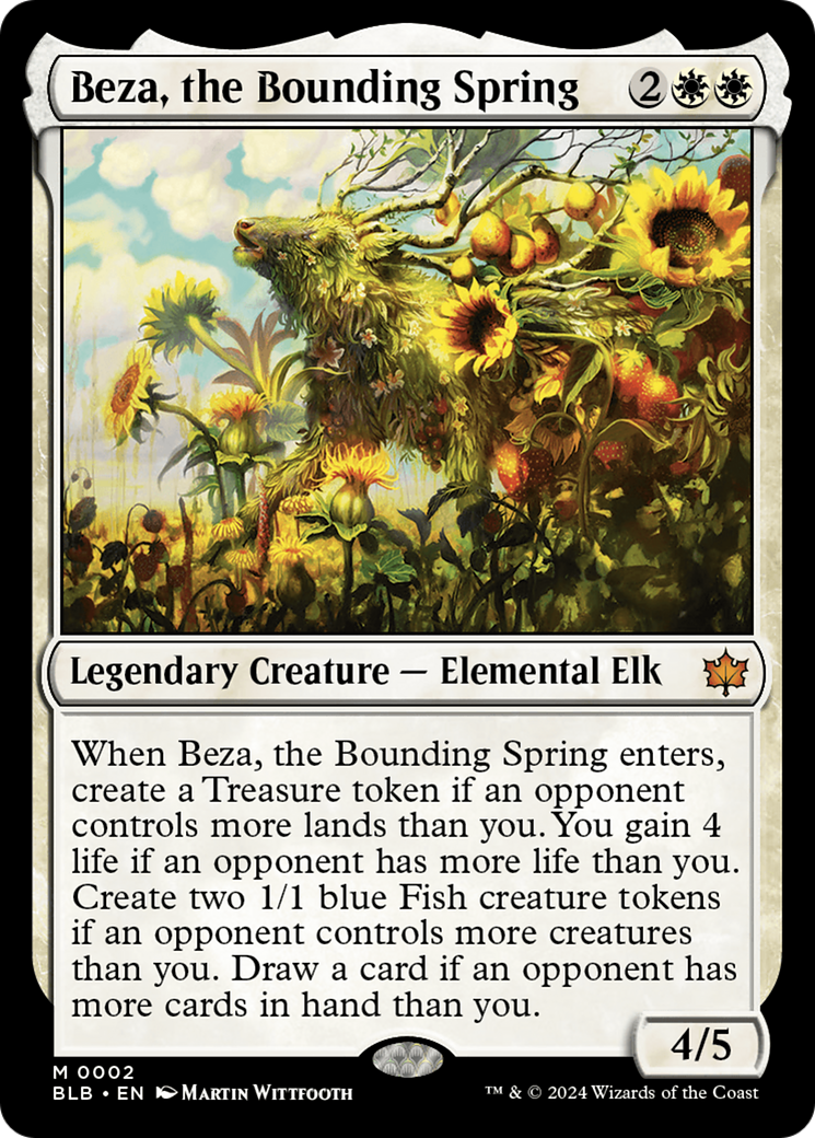 Beza, the Bounding Spring [Bloomburrow] - Magic: The Gathering - Card Brawlers | Quebec | Canada |