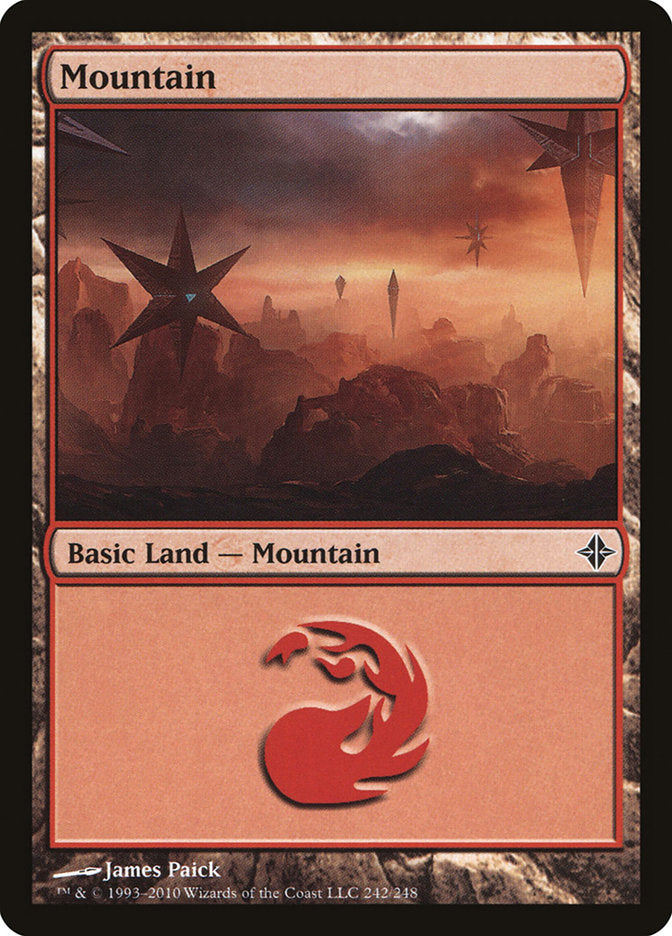 Mountain (242) [Rise of the Eldrazi] - Magic: The Gathering - Card Brawlers | Quebec | Canada |