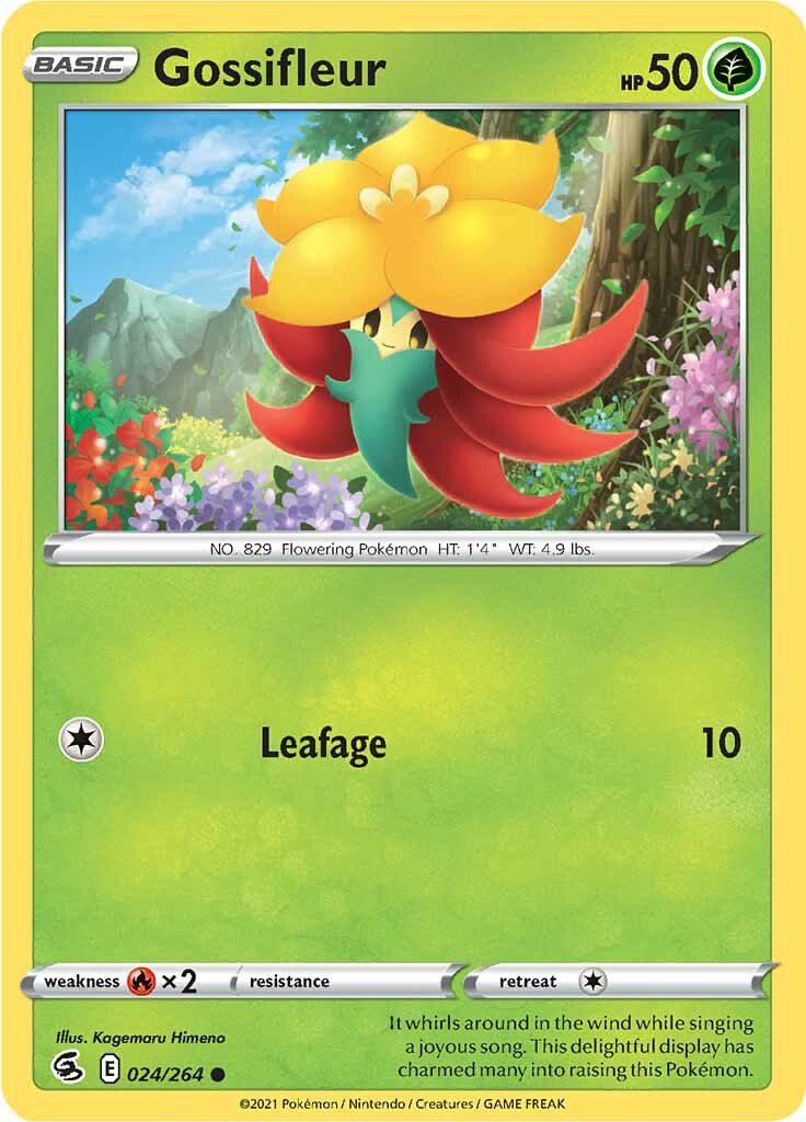 Gossifleur (024/264) [Sword & Shield: Fusion Strike] - Pokémon - Card Brawlers | Quebec | Canada |