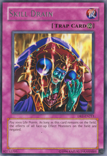 Skill Drain [DR1-EN211] Rare - Yu-Gi-Oh! - Card Brawlers | Quebec | Canada |