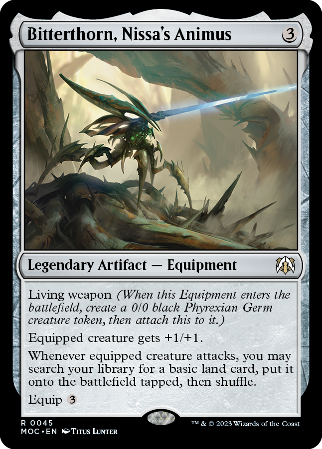 Bitterthorn, Nissa's Animus [March of the Machine Commander] - Magic: The Gathering - Card Brawlers | Quebec | Canada |