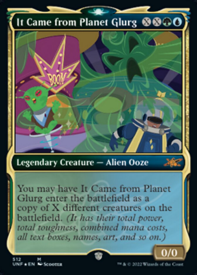 It Came from Planet Glurg (Showcase) (Galaxy Foil) [Unfinity] - Magic: The Gathering - Card Brawlers | Quebec | Canada |