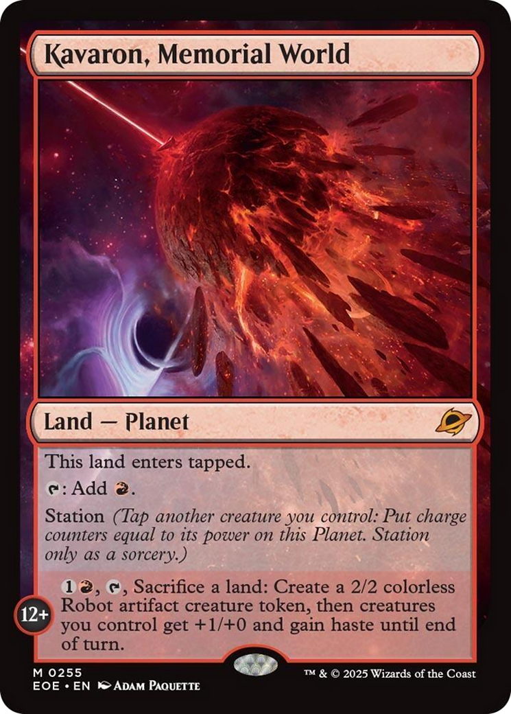 Kavaron, Memorial World [Edge of Eternities] - Magic: The Gathering - Card Brawlers | Quebec | Canada |